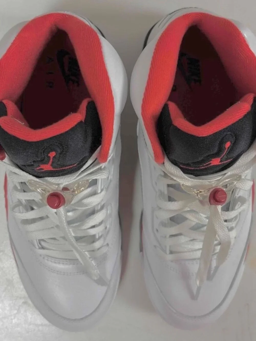 Jordan 5 Retro Fire Red Black Tongue 2025 (HQ7978-101), Size 11